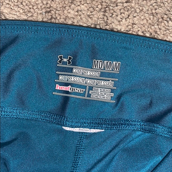 Teal under armour cropped leggings - Picture 2 of 2